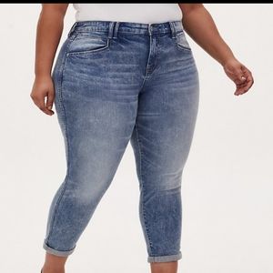 Torrid size 18 boyfriend straight jean